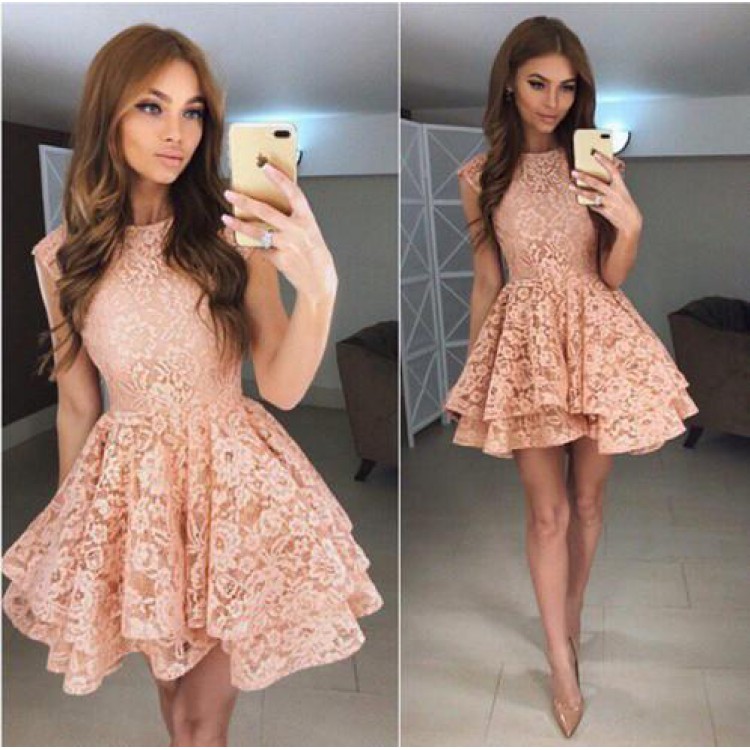 Short Princess Homecoming Dresses