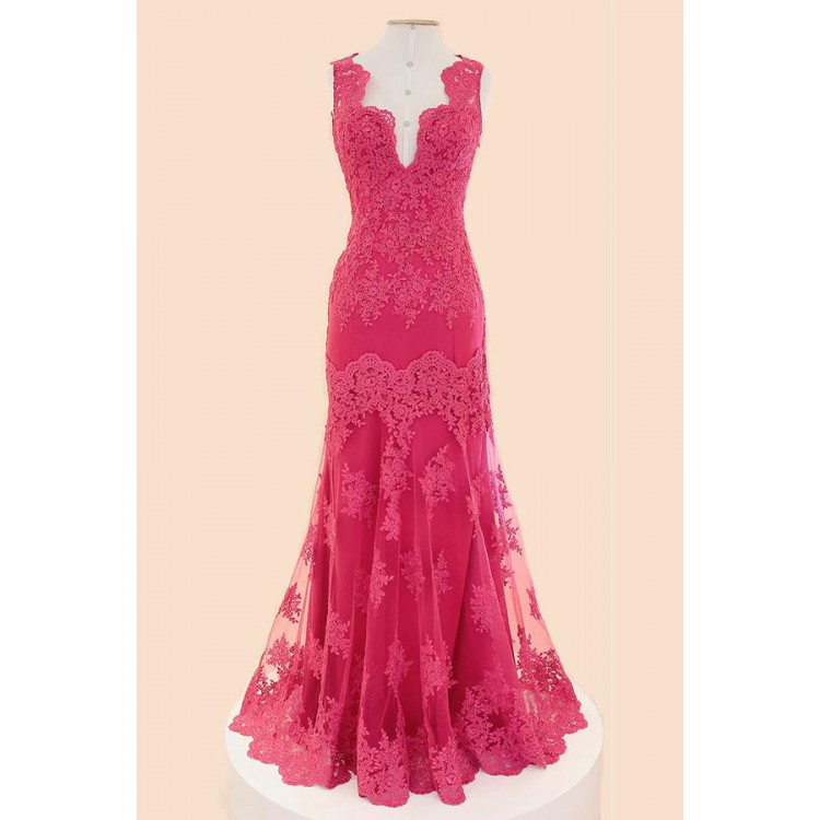 Fuchsia Prom Dresses